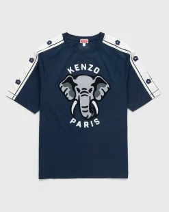 Kenzo Elephant Fitted T-Shirt Midnight Blue