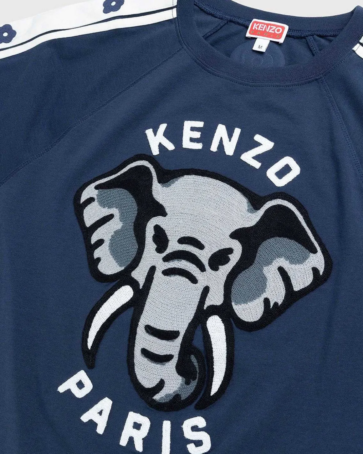 Kenzo Elephant Fitted T-Shirt Midnight Blue
