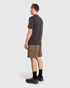 Klassiske Vaskede Cargo Joggingshorts Morel