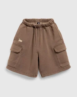 Klassiske Vaskede Cargo Joggingshorts Morel