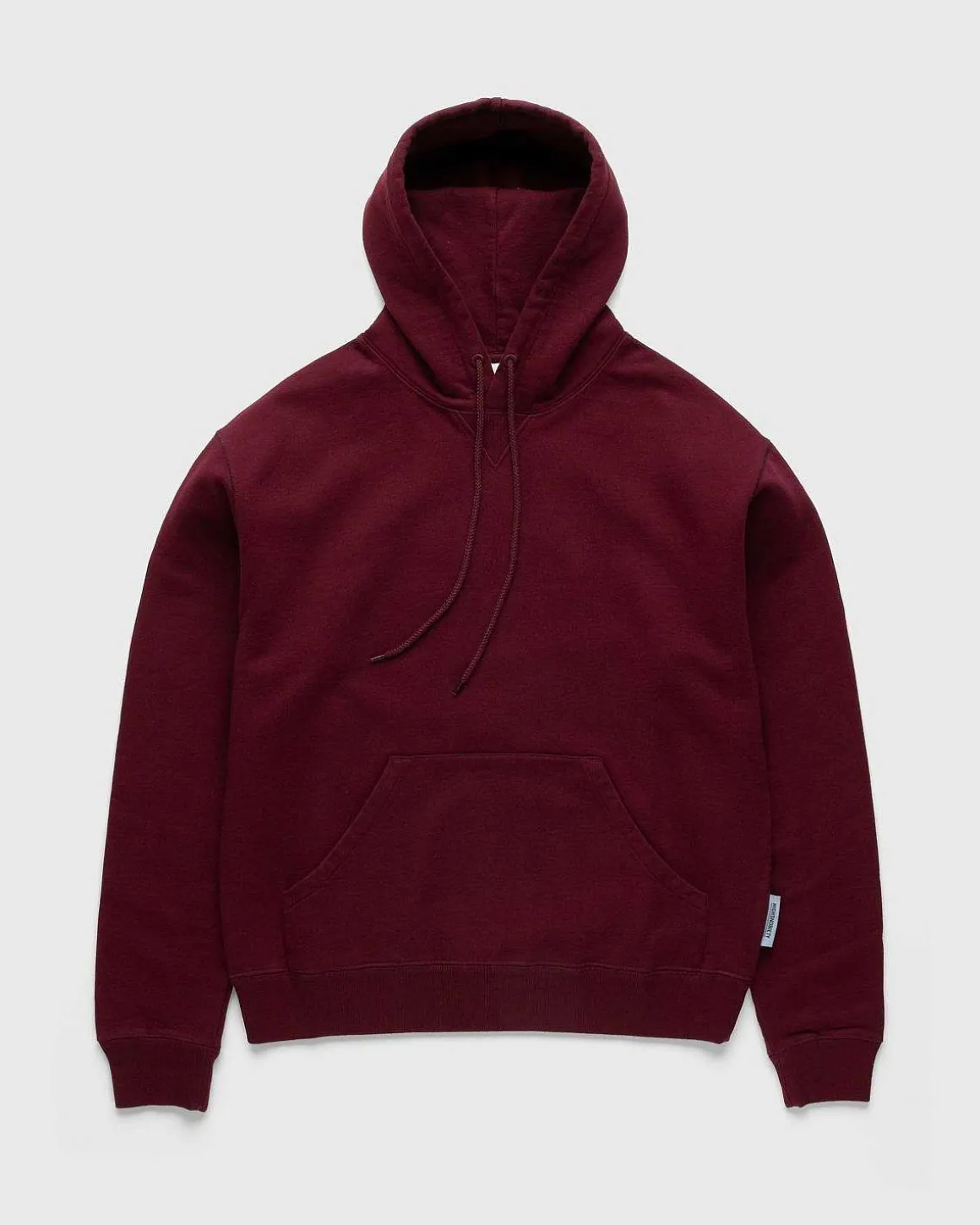 Klassisk Fleece-Haettetroje Bordeaux
