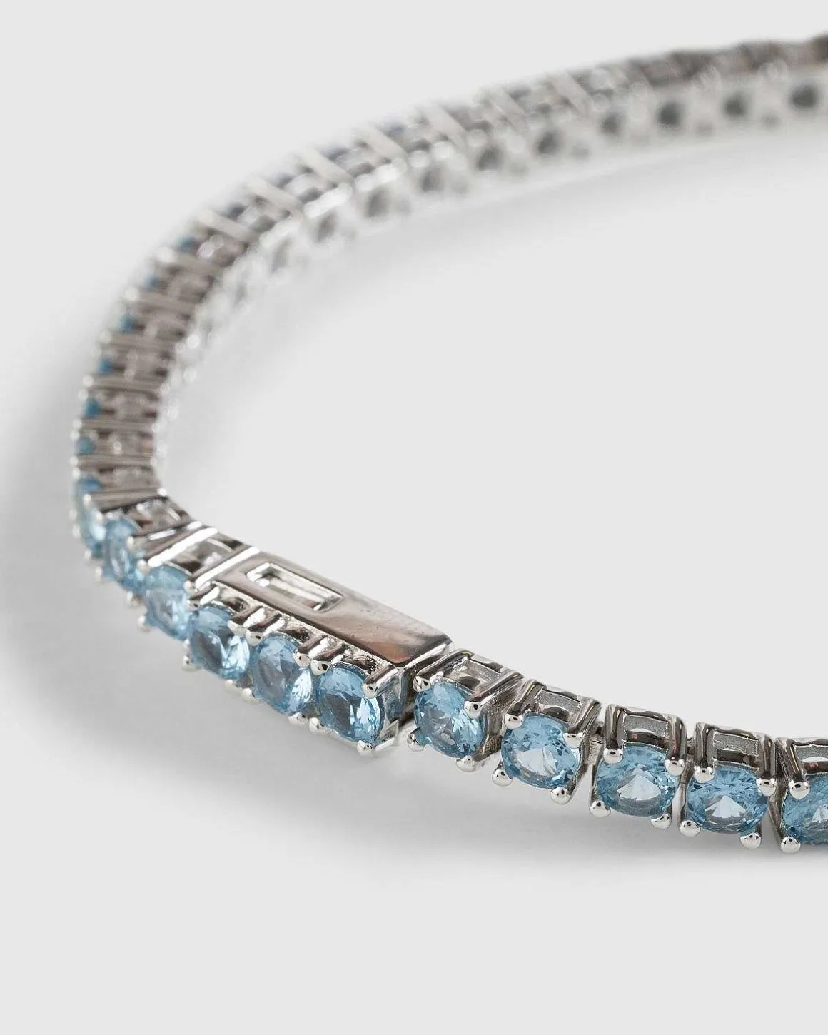 Klassisk Tennisarmband Bla