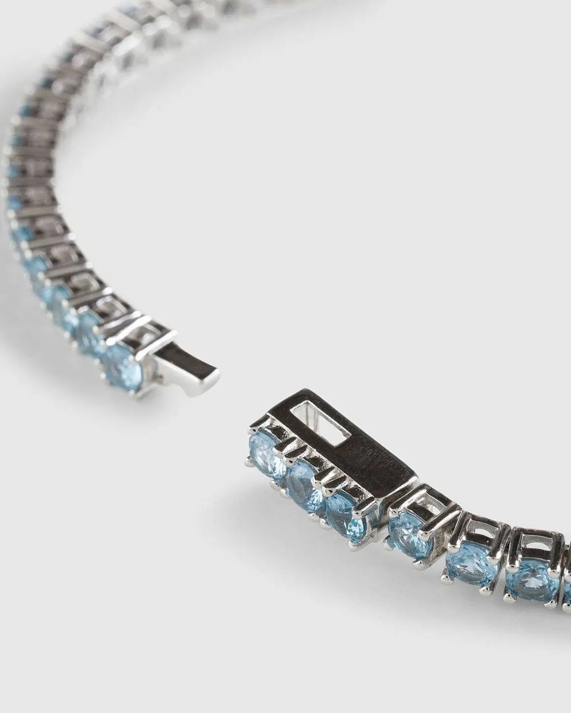 Klassisk Tennisarmband Bla