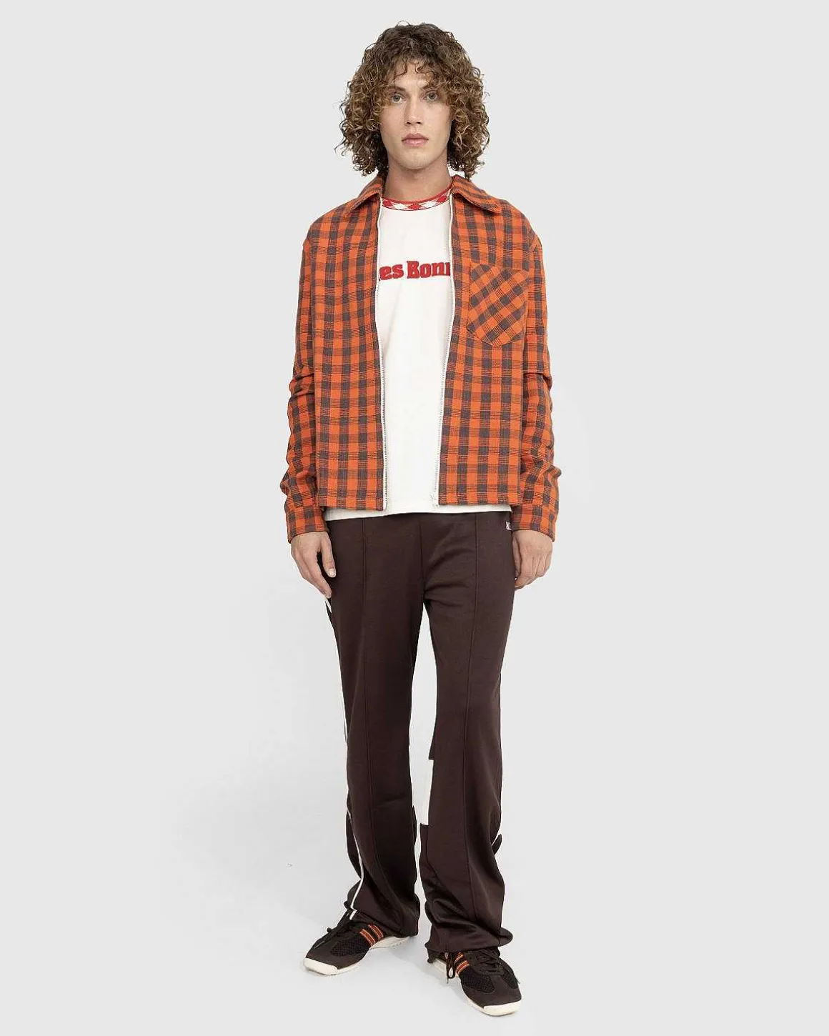 Kola Trackpants Brun/Elfenben