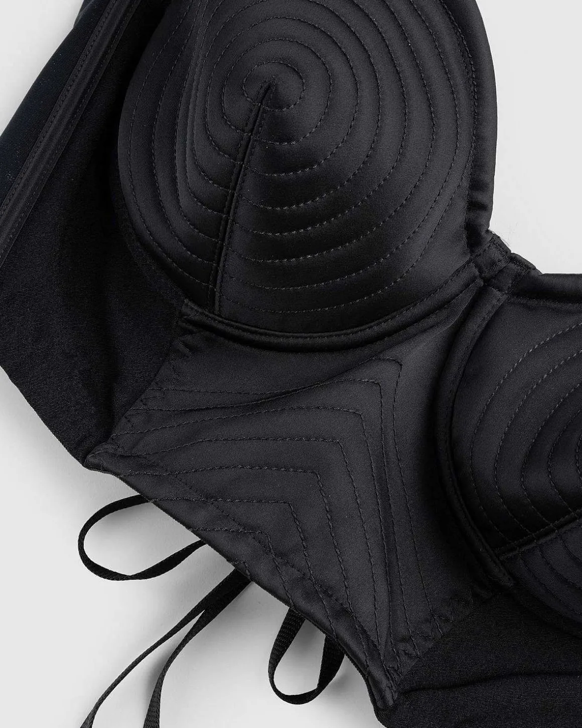Konisk Topstitch Top Sort