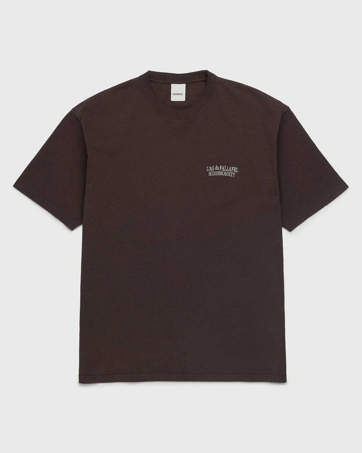 Kortaermet T-Shirt Brun
