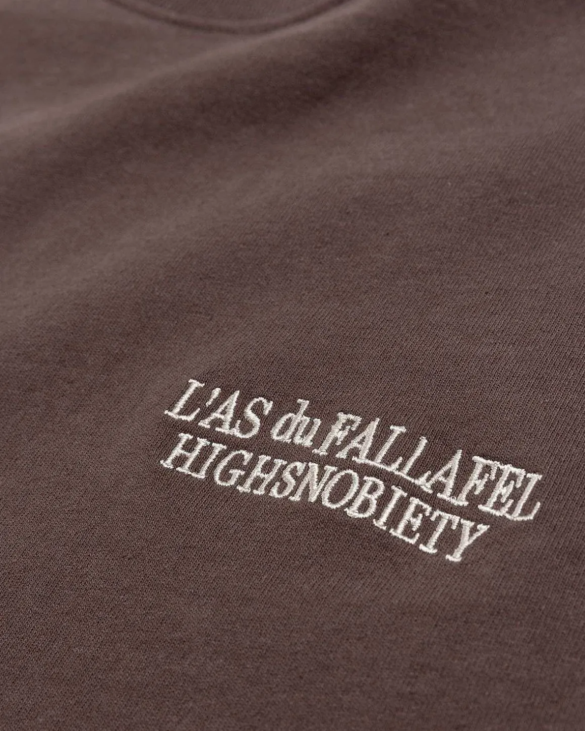 Kortaermet T-Shirt Brun