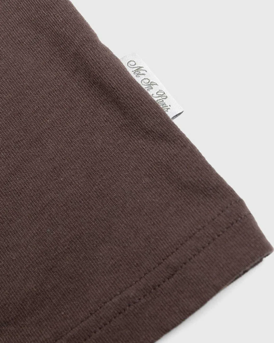Kortaermet T-Shirt Brun