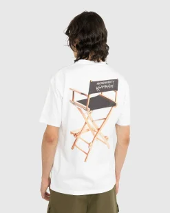 Kortaermet T-Shirt Hvid