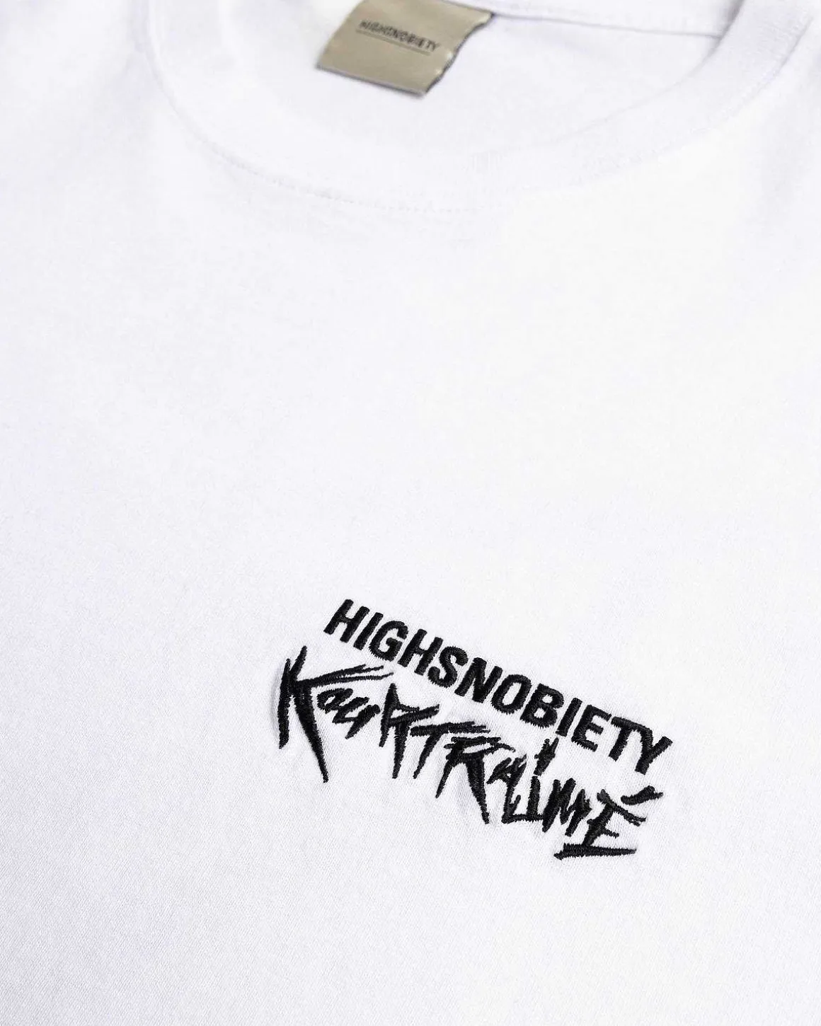 Kortaermet T-Shirt Hvid