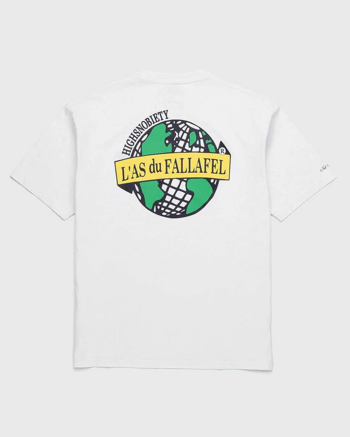 Kortaermet T-Shirt Hvid