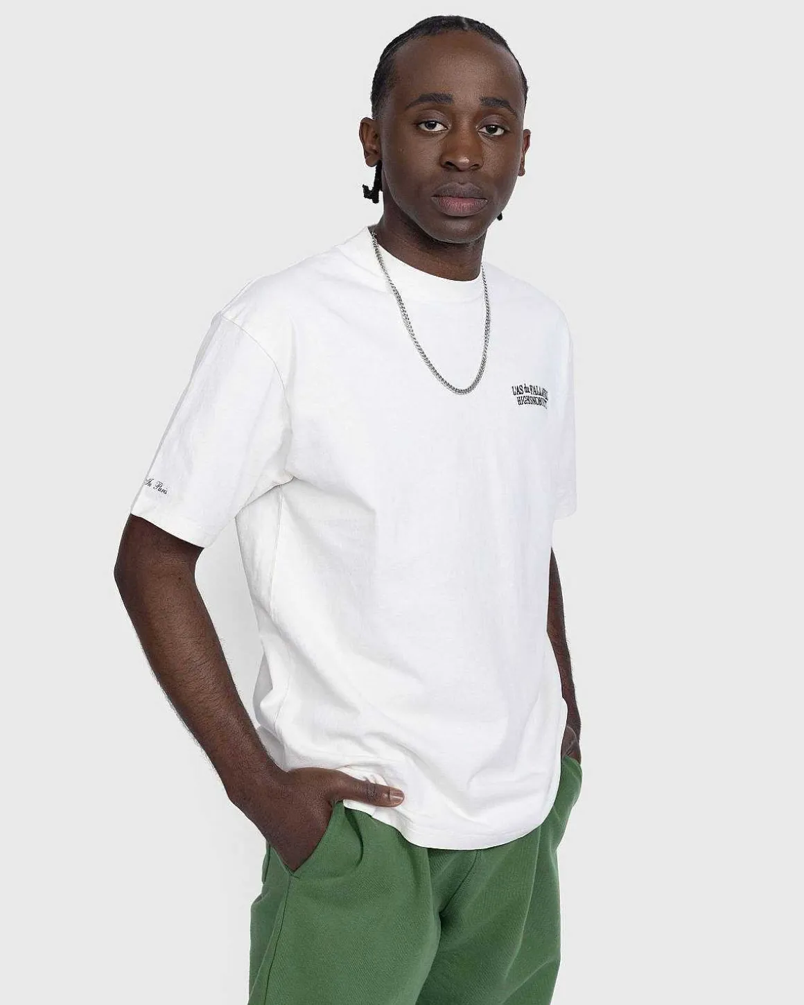 Kortaermet T-Shirt Hvid