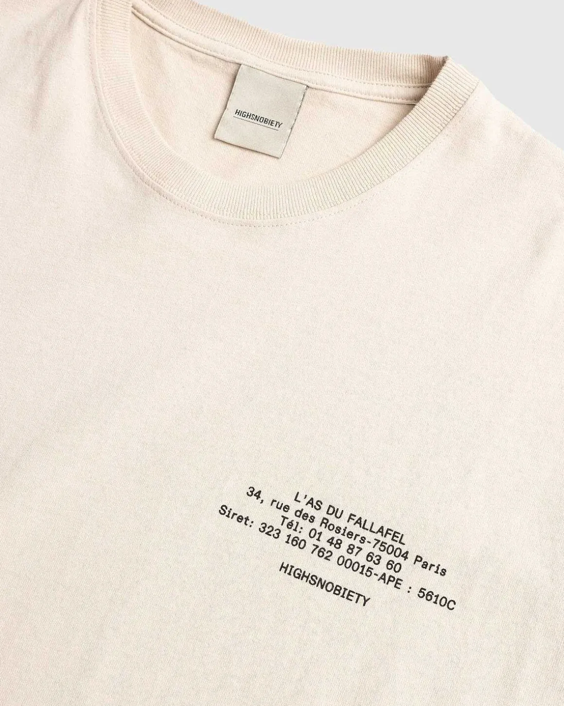 Kortaermet T-Shirt Off-White