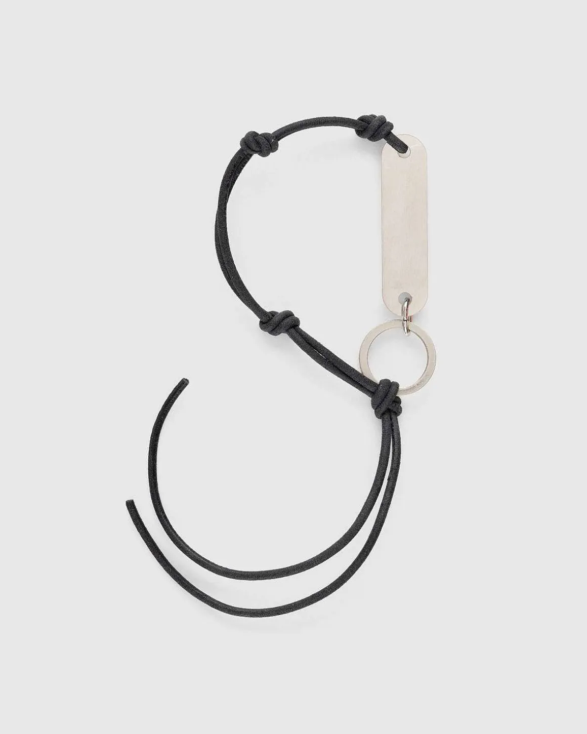 Ladon Noglering Sort Laeder