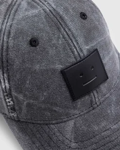 Laeder Face Patch Cap Carbon Grey