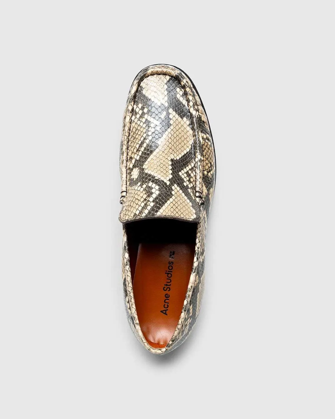 Laeder Loafers Beige