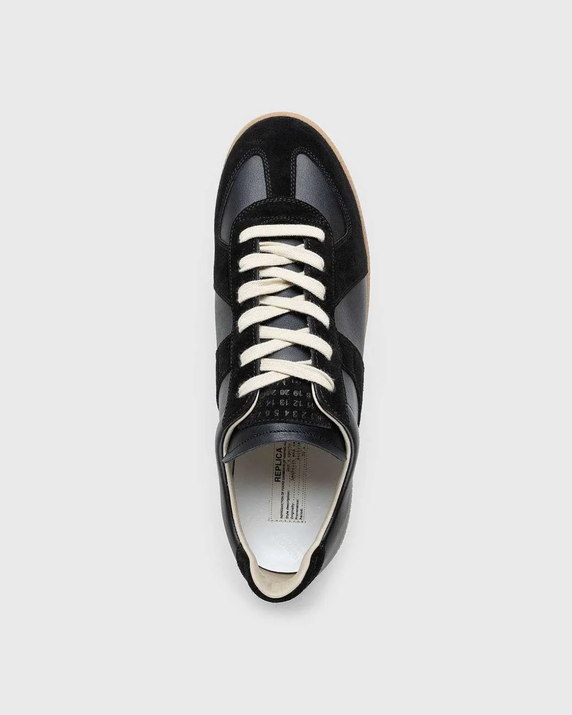 Laeder Replica Sneakers Sort