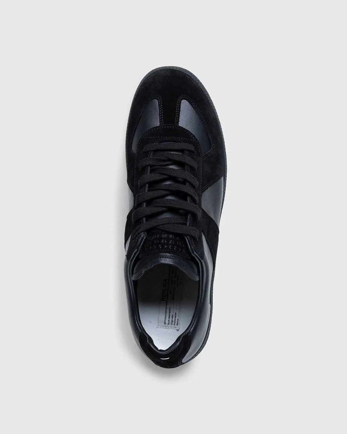 Laeder Replica Sneakers Sort