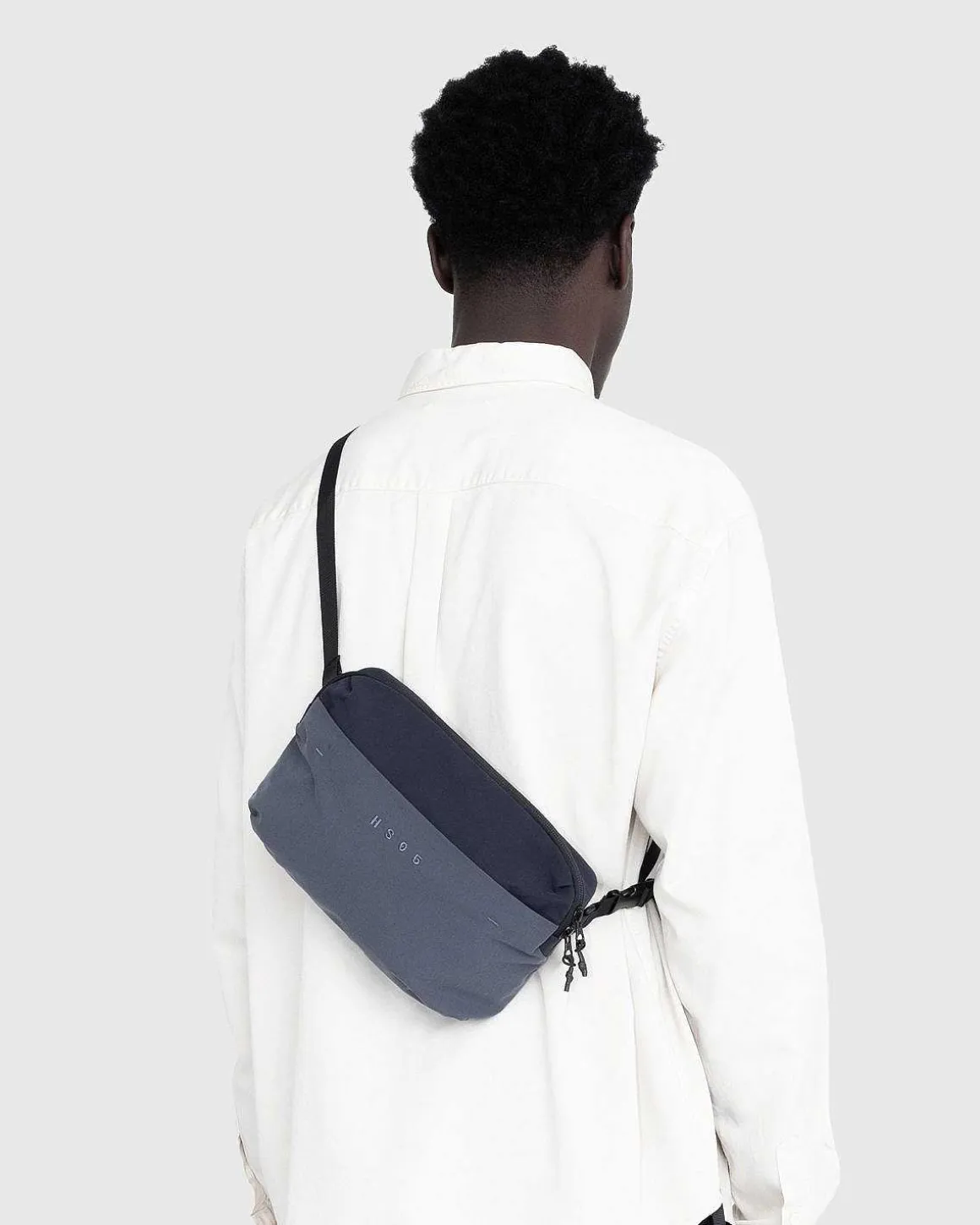 3 Lags Nylon Sidetaske Sort