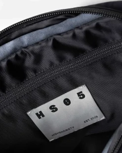 3 Lags Nylon Sidetaske Sort