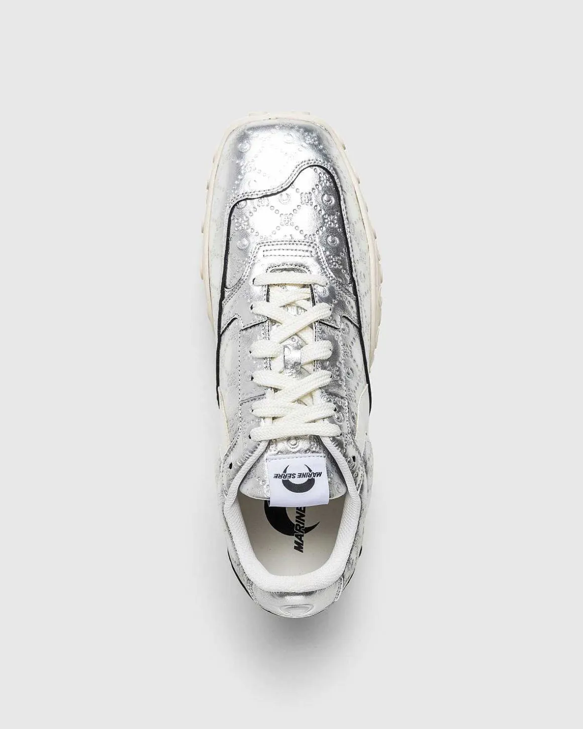 Lamineret Laeder Ms Rise Silver