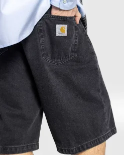 Landon Short Black/Stone Washed