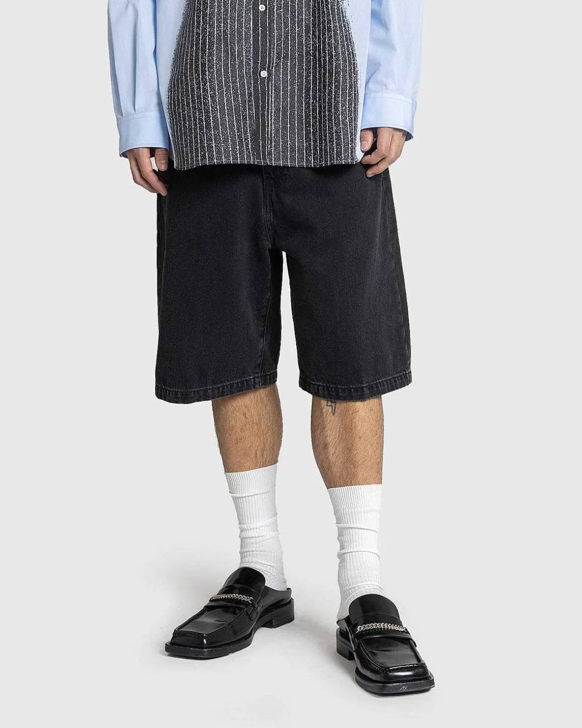 Landon Short Black/Stone Washed