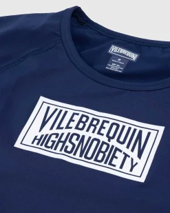 Langaermet Logo Rashguard Navy