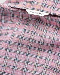 Lant Bd-Skjorte Pink Kimble Check
