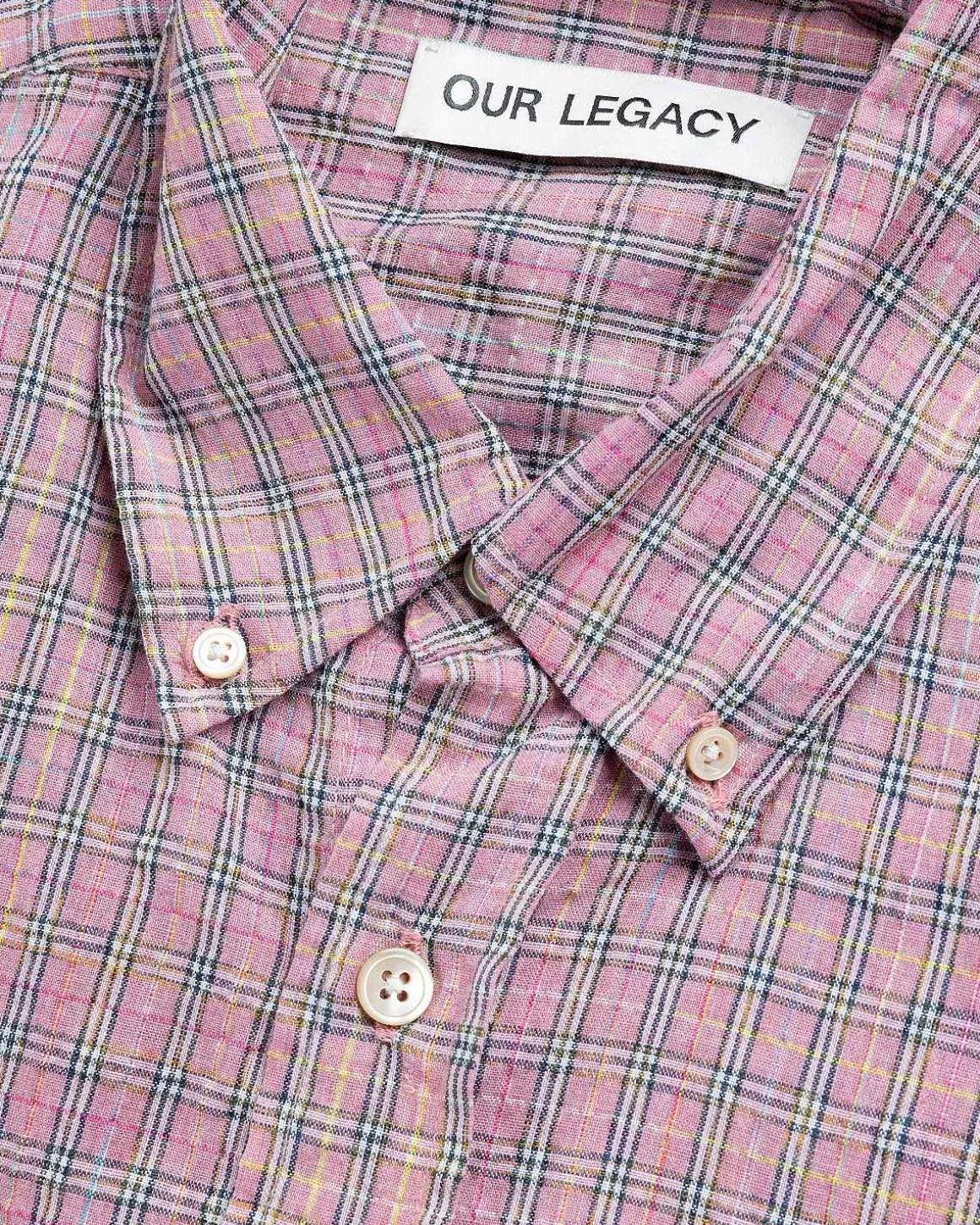 Lant Bd-Skjorte Pink Kimble Check