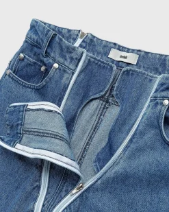 Lata Denim Bukser Bla