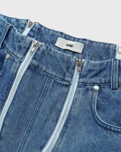 Lata Denim Bukser Bla