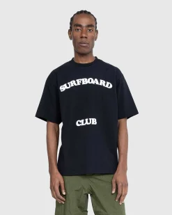 Leaf Club T-Shirt Sort