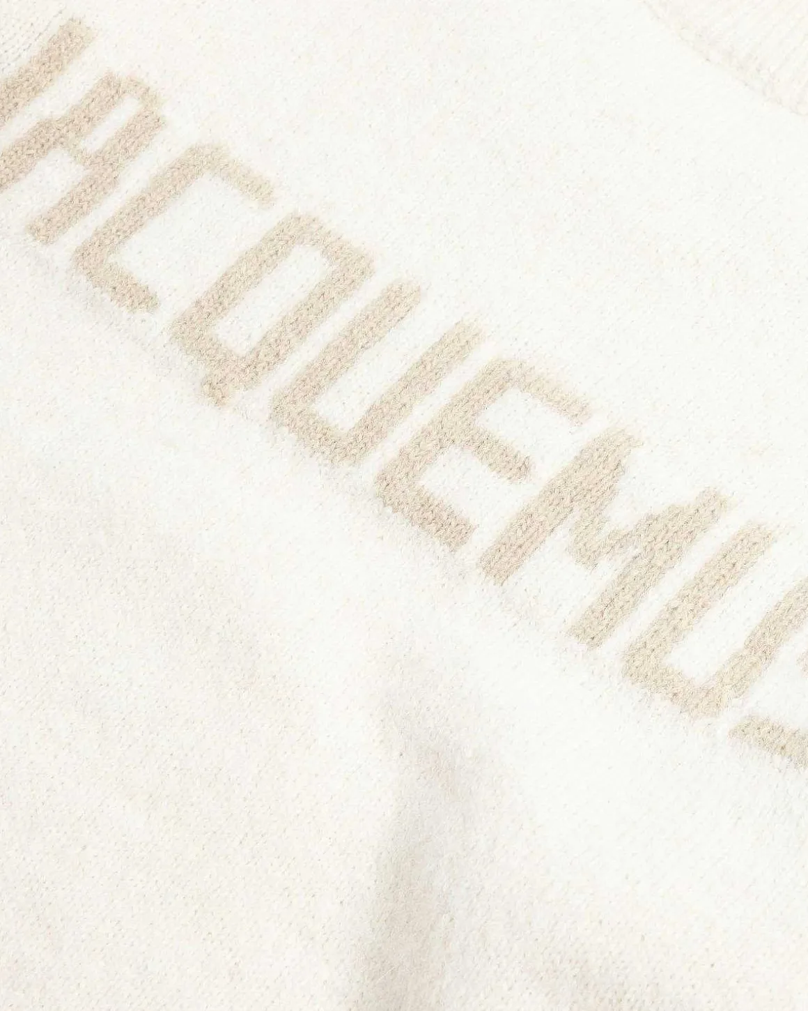 Le Pull Jacquemus Lys Beige