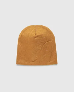 Lesser God Skull Beanie Brown