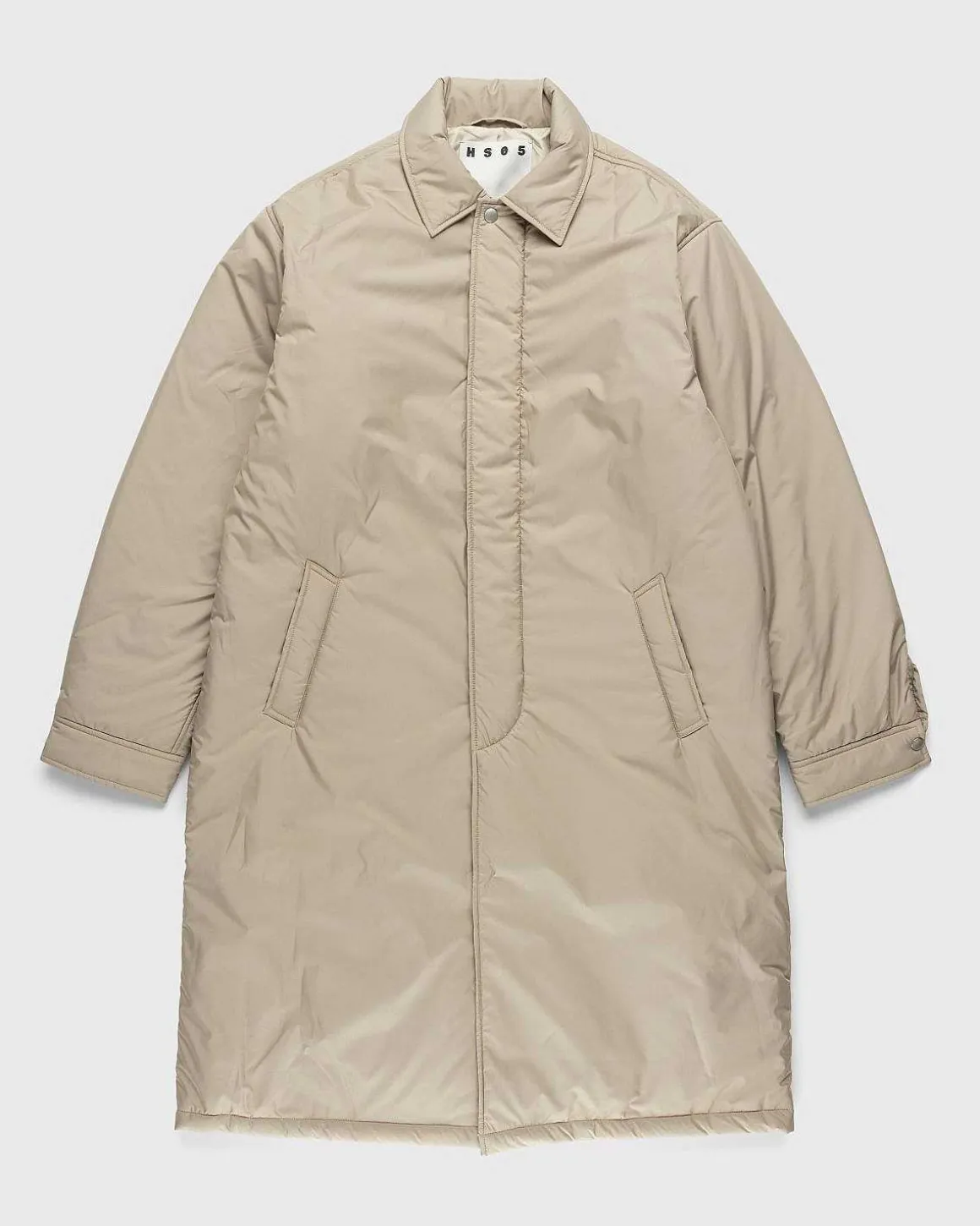Let Isoleret Oko-Poly Trench Coat Beige