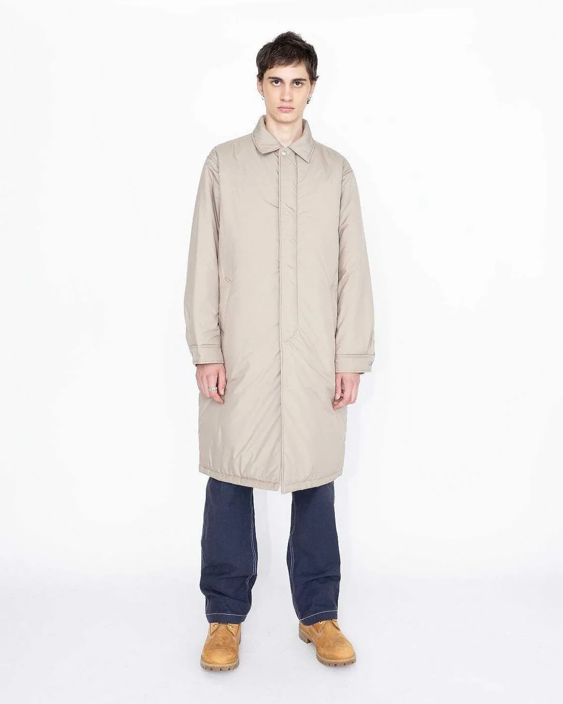 Let Isoleret Oko-Poly Trench Coat Beige