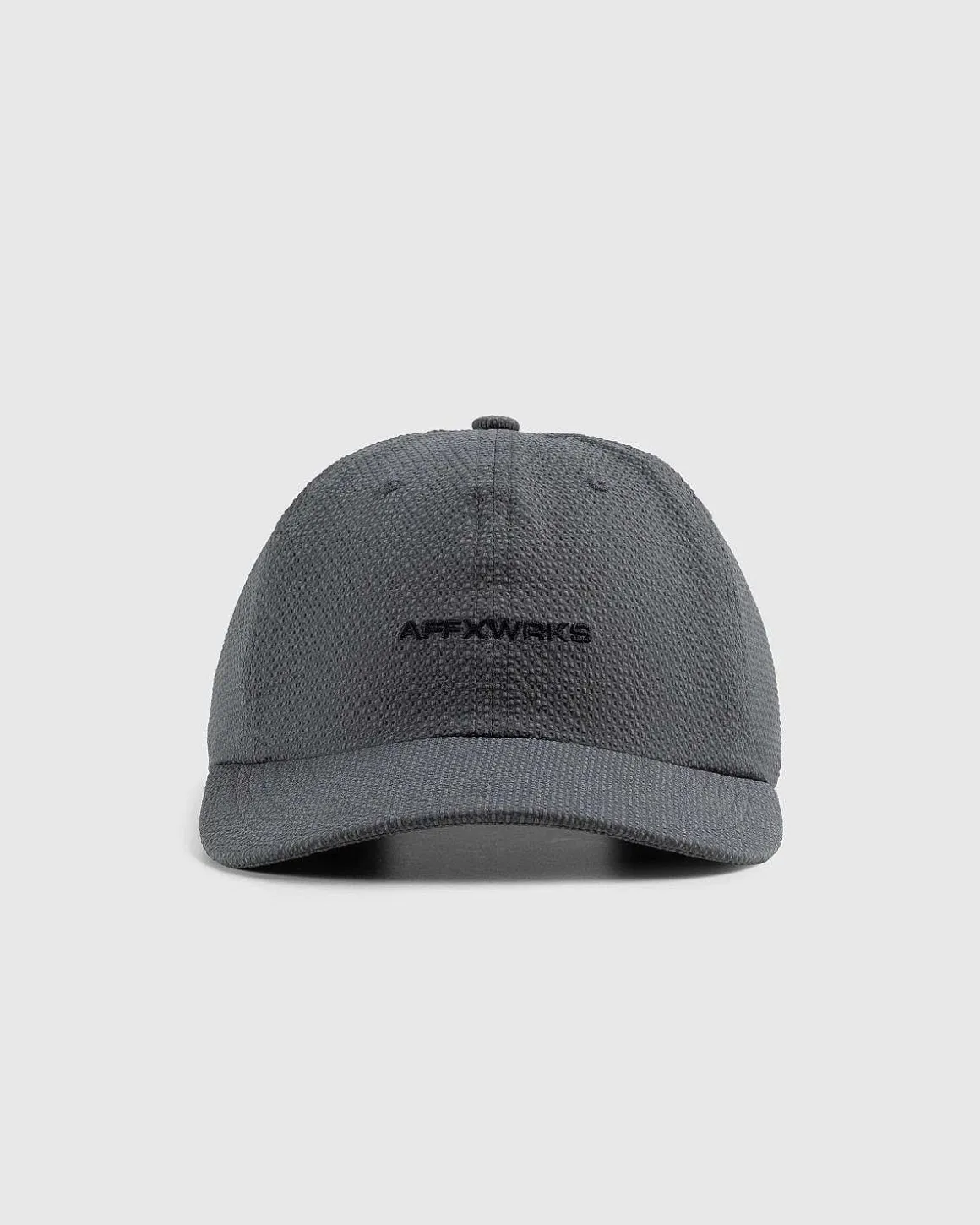 Logo Cap Gra Seersucker