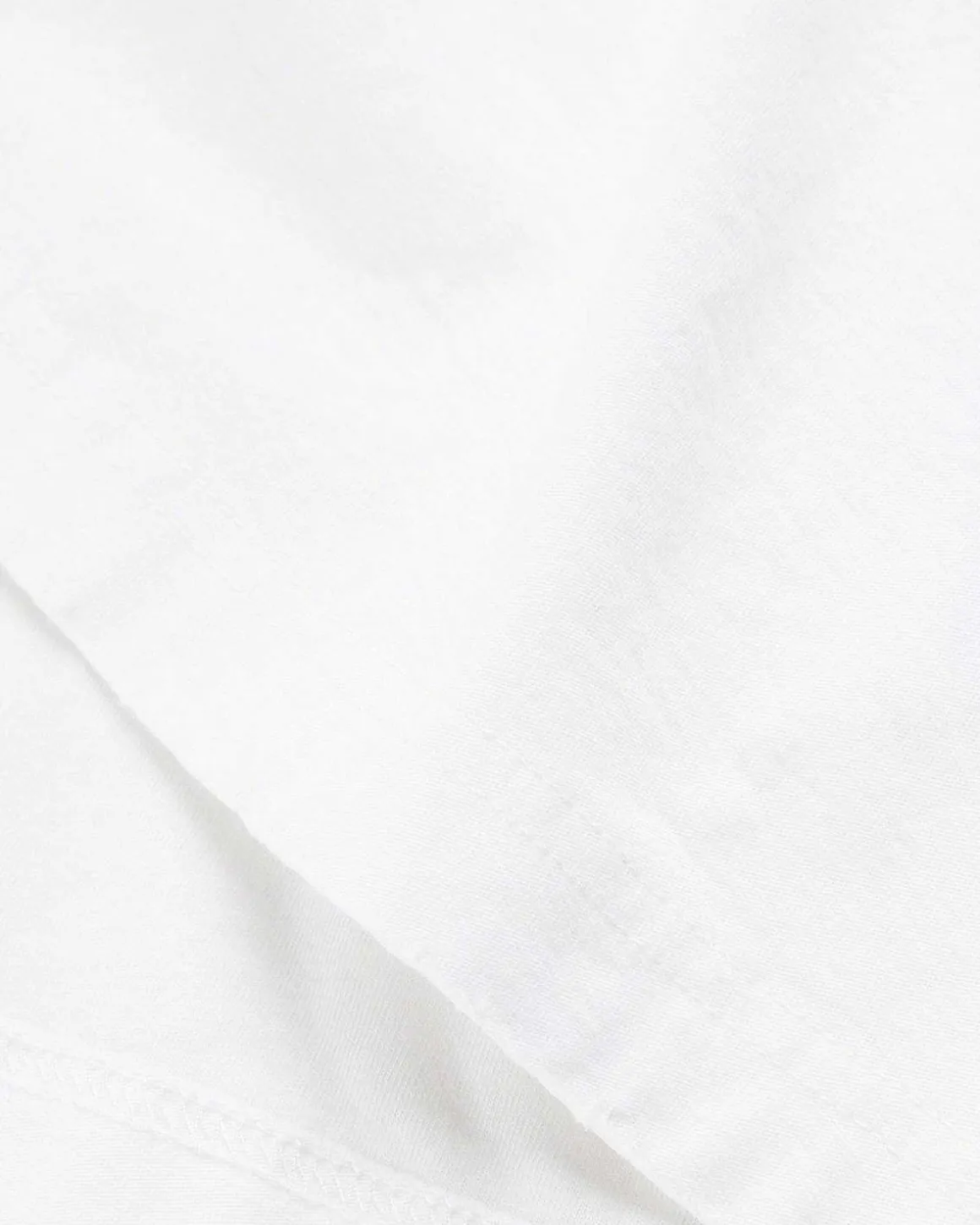 Logo Langaermet T-Shirt Optic White