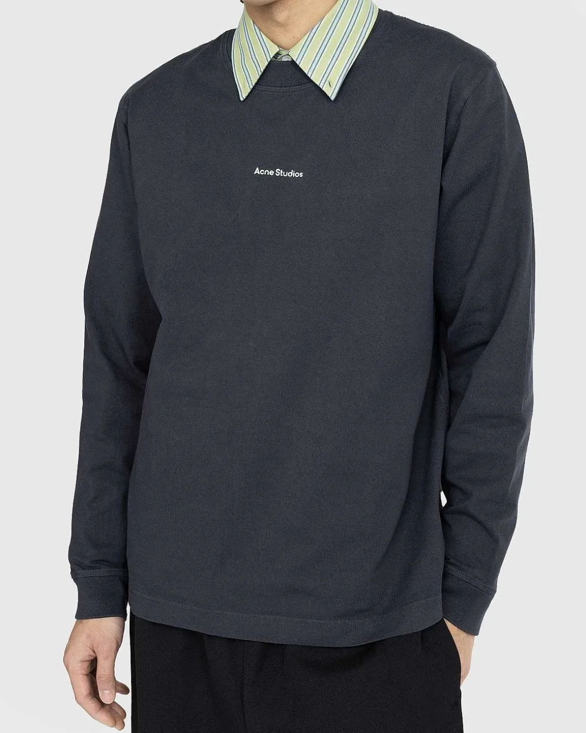 Logo Langaermet T-Shirt Sort