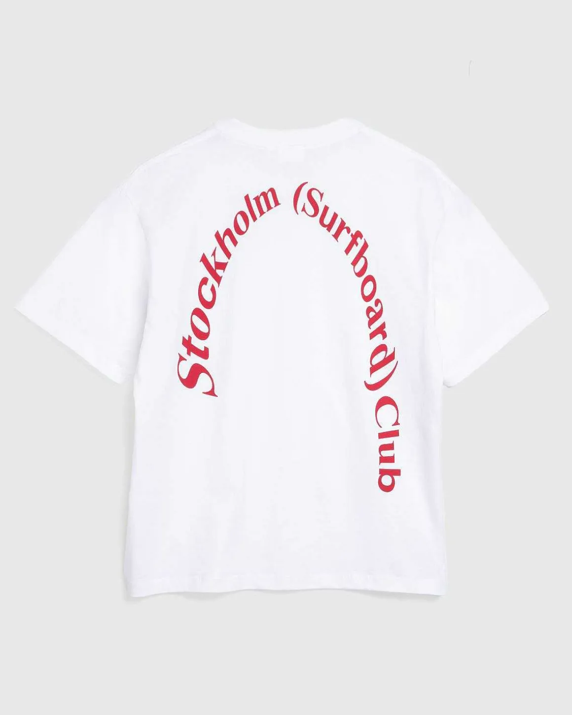 Logo T-Shirt Hvid/Rod