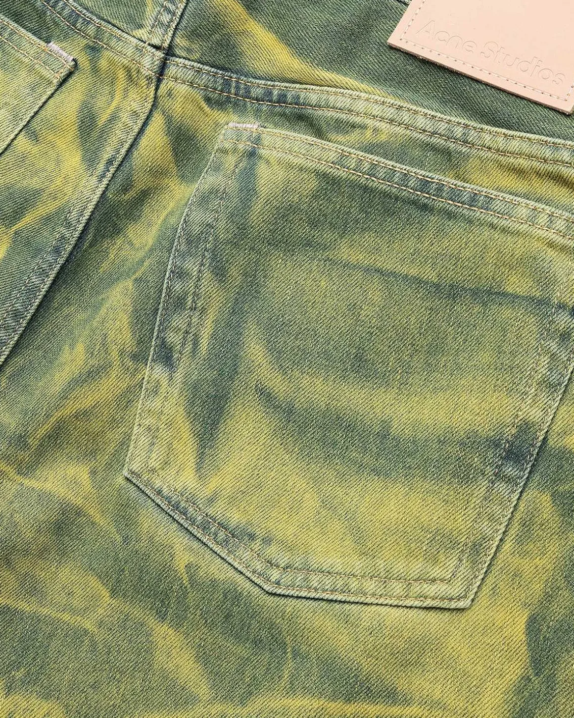 Loose Fit Jeans 2021 Gul/Bla