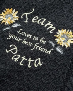 Loves You Kabelstrikket Sweater Pirate Black