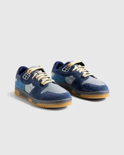 Low-Top Sneakers Gra Bla