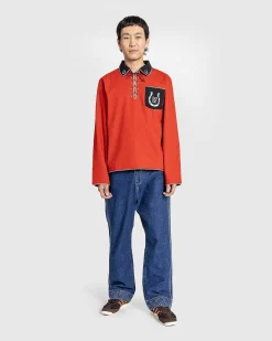 Lucky Horseshoe Pullover Ecru/Sort