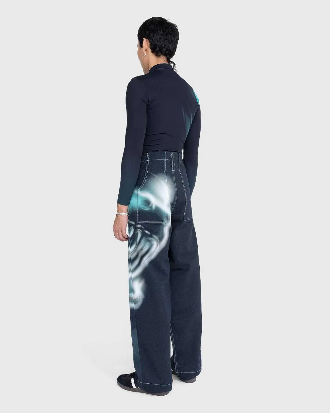 Lycra Top Blagron/Aqua