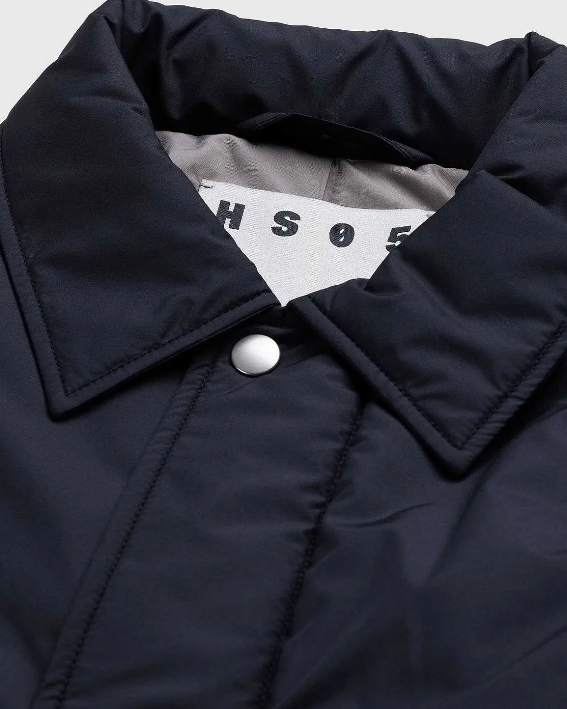 Lysisoleret Eco-Poly Trench Coat Sort