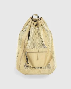 Mesh Stor Rygsaek Lavet Af Aeta Beige