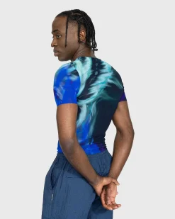 Mesh T-Shirt Sort