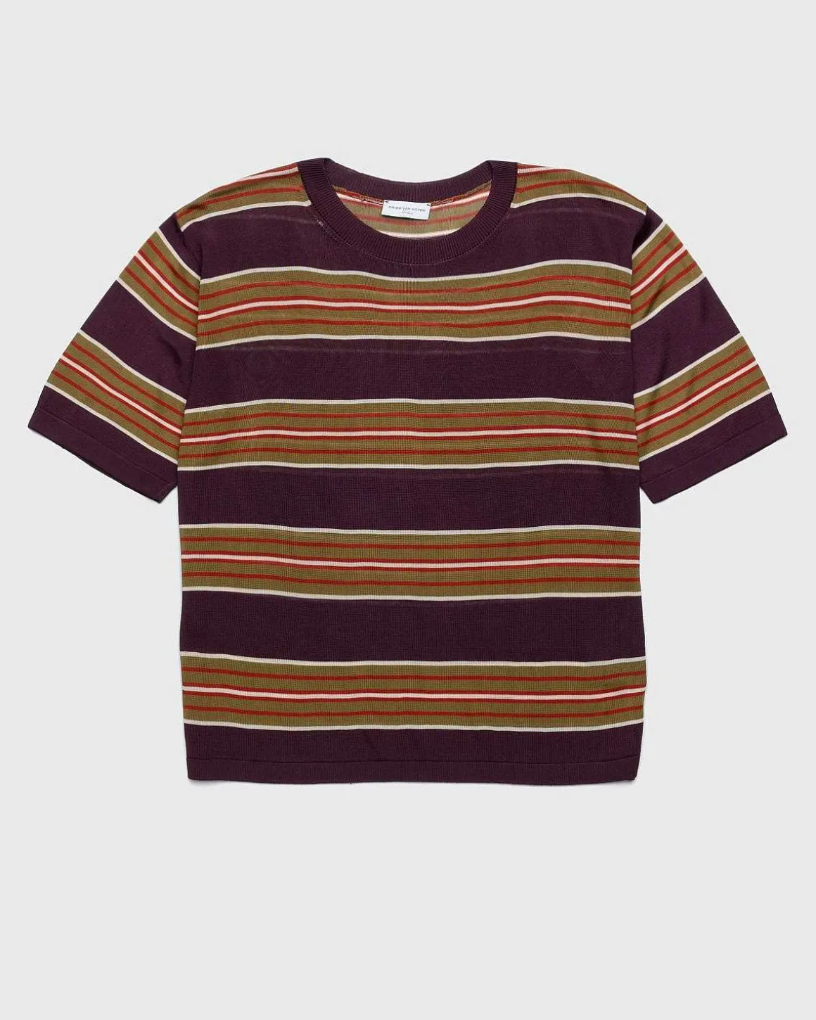 Mias Knit T-Shirt Burgundy